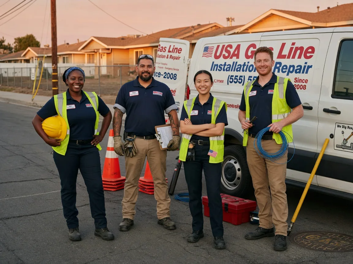 Gas Line Installation company in Scott, MS